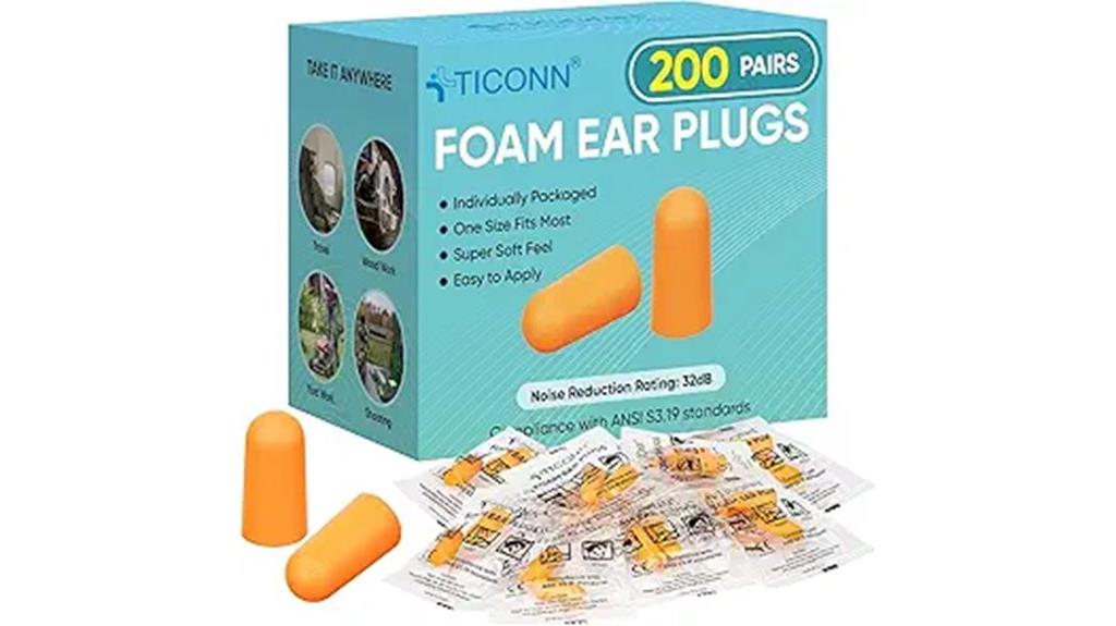 200 pair ear plugs
