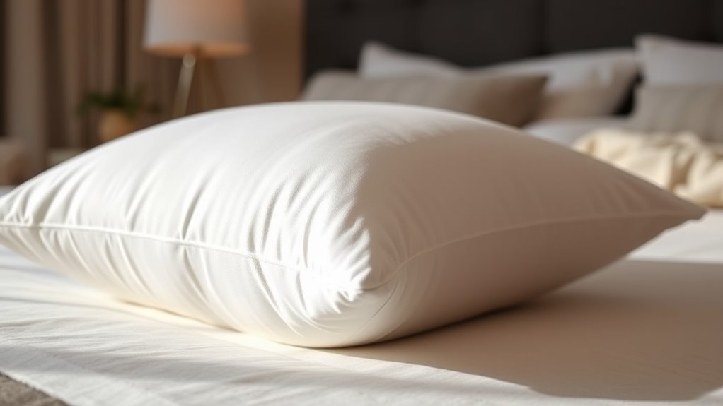 adjust pillow for comfort