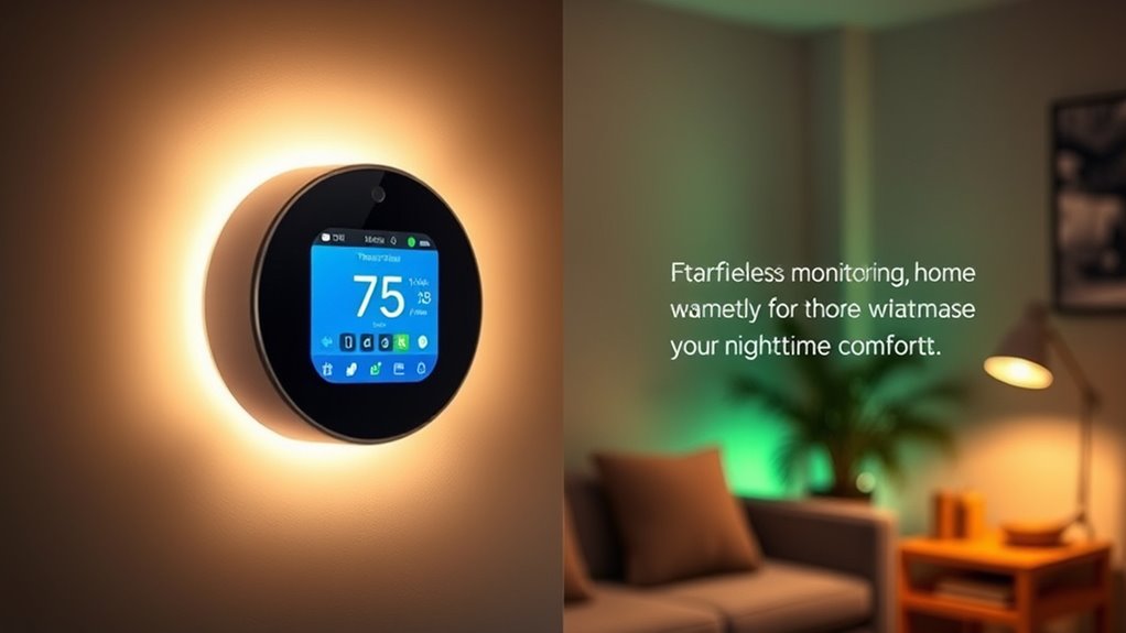 adjust thermostat for comfort