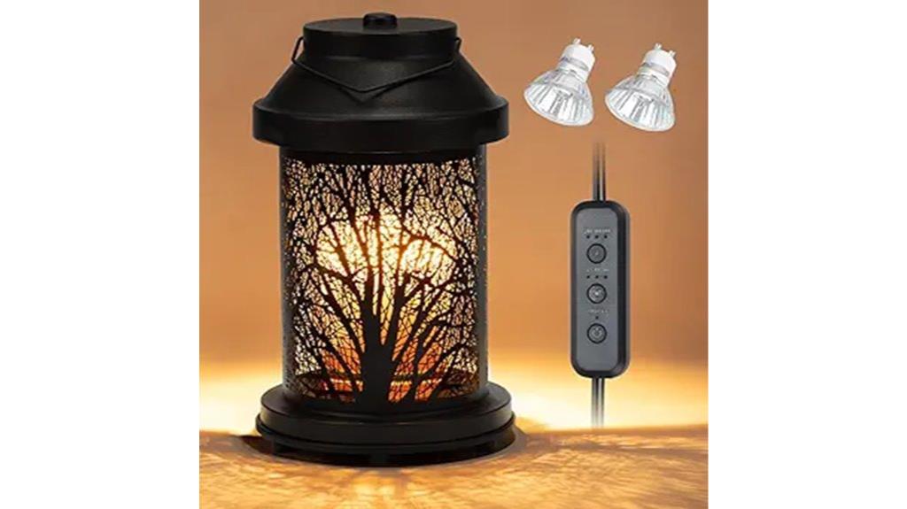 adjustable candle heating lamp