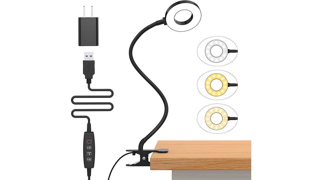 adjustable led desk lamp