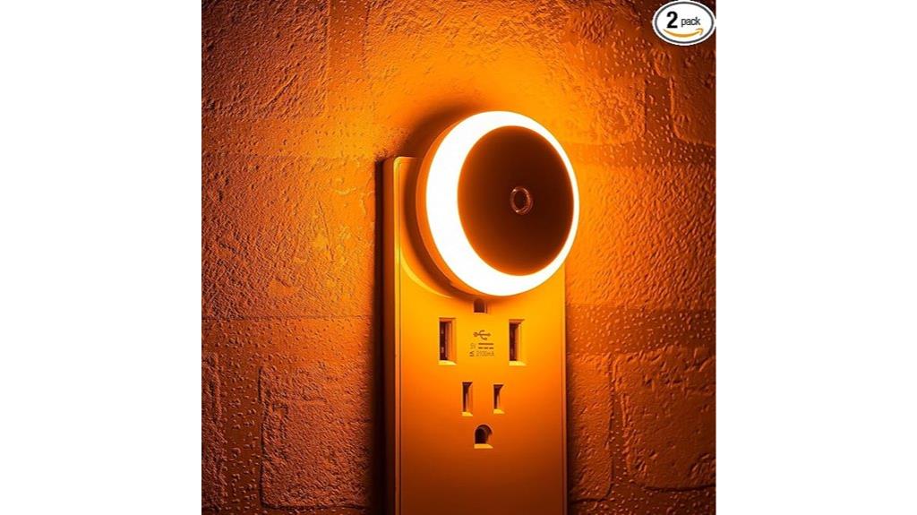 amber dusk to dawn plug in