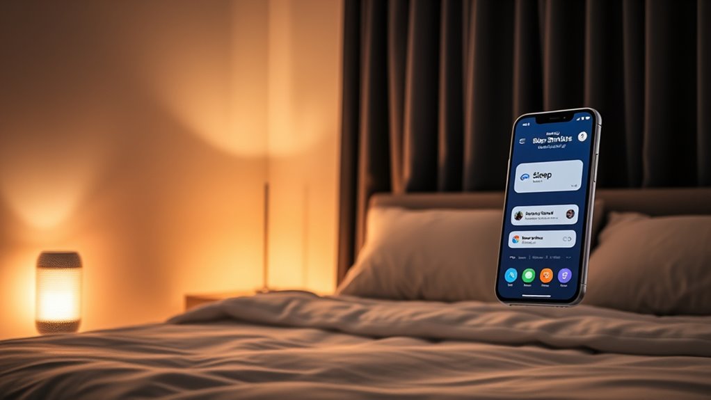 automate sleep environment settings