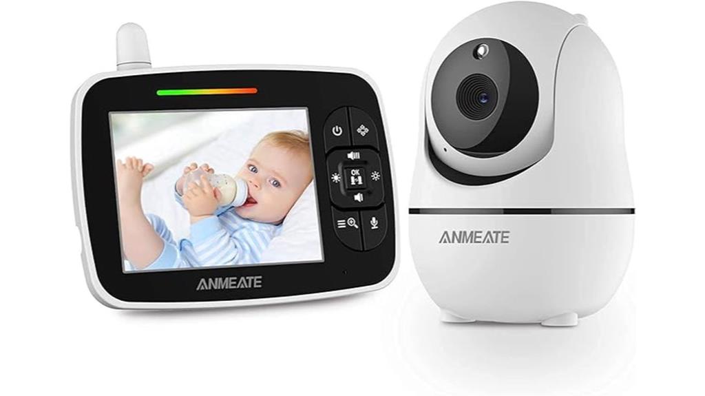 baby monitor with remote camera