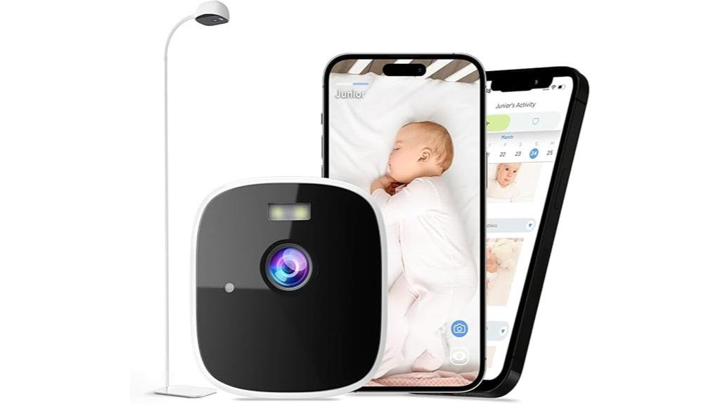 baby monitor with stand