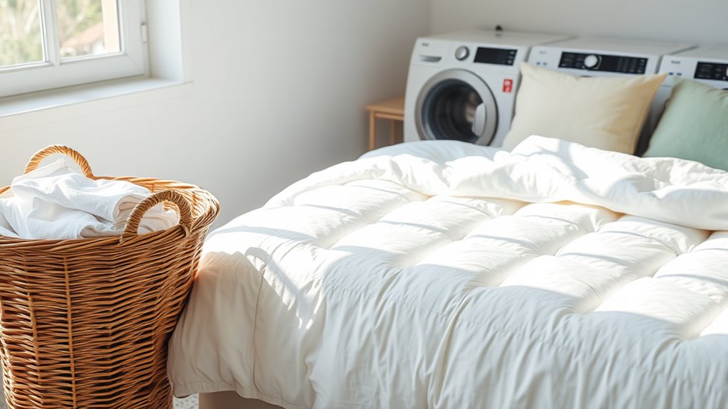 bedding laundry schedule guidelines