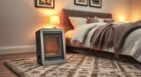 bedroom space heater safety