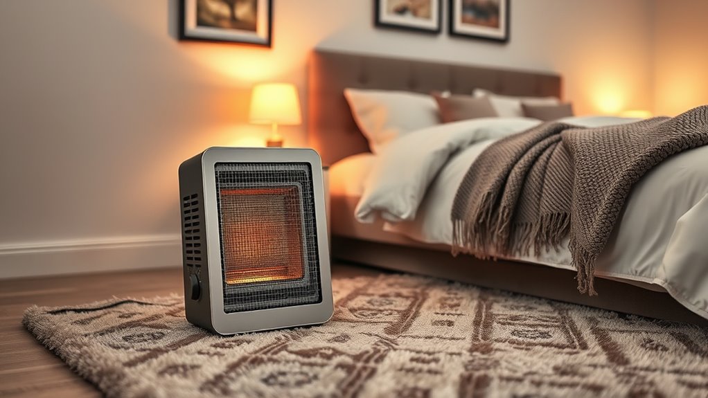 bedroom space heater safety