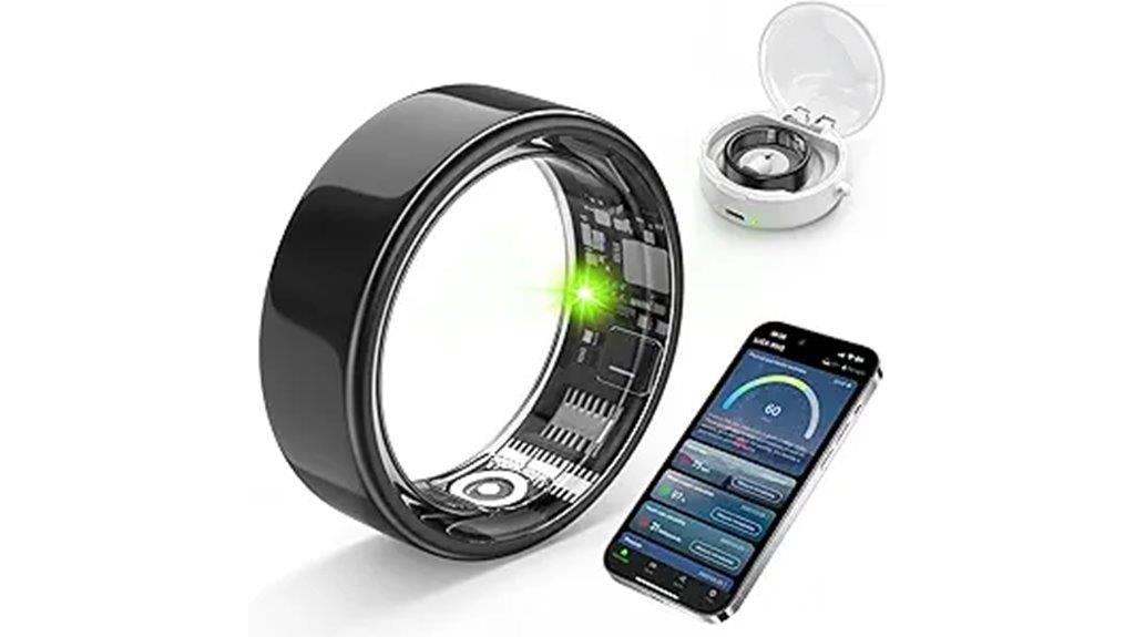 black sleep monitoring ring
