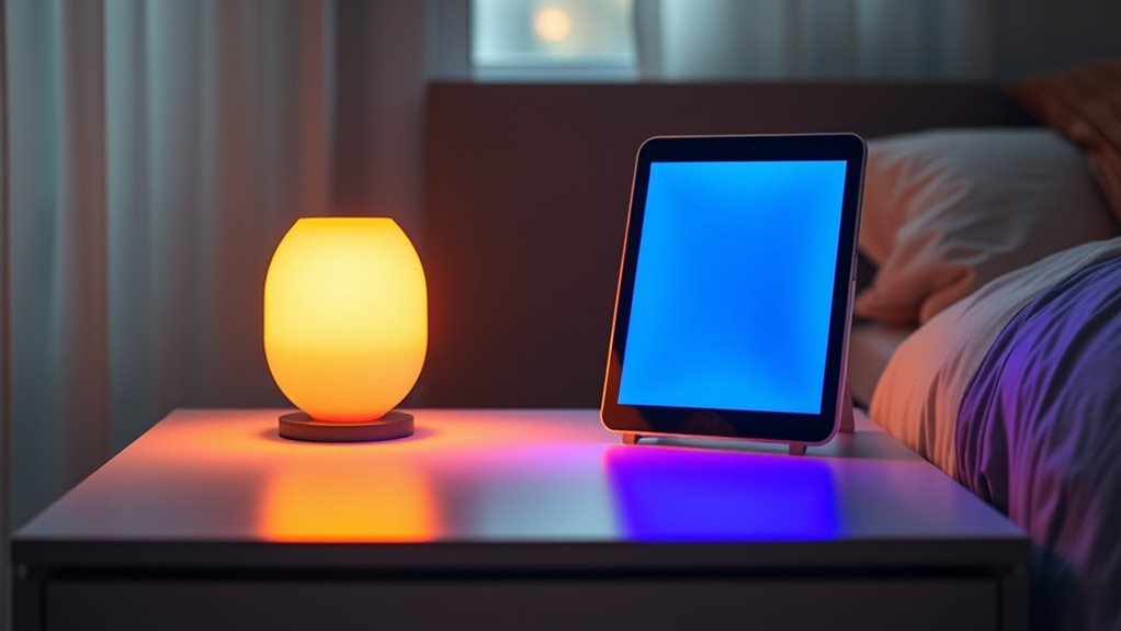 blue light sleep benefits