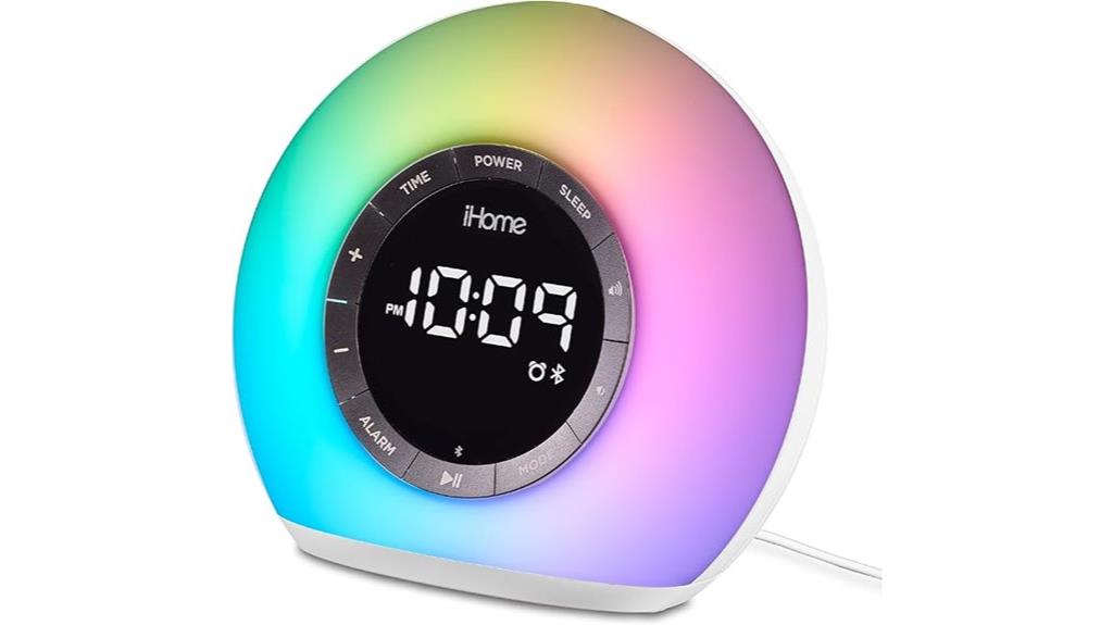 bluetooth sunrise alarm clock