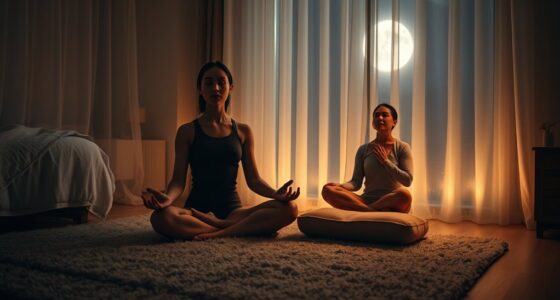 breathwork eases nighttime tension