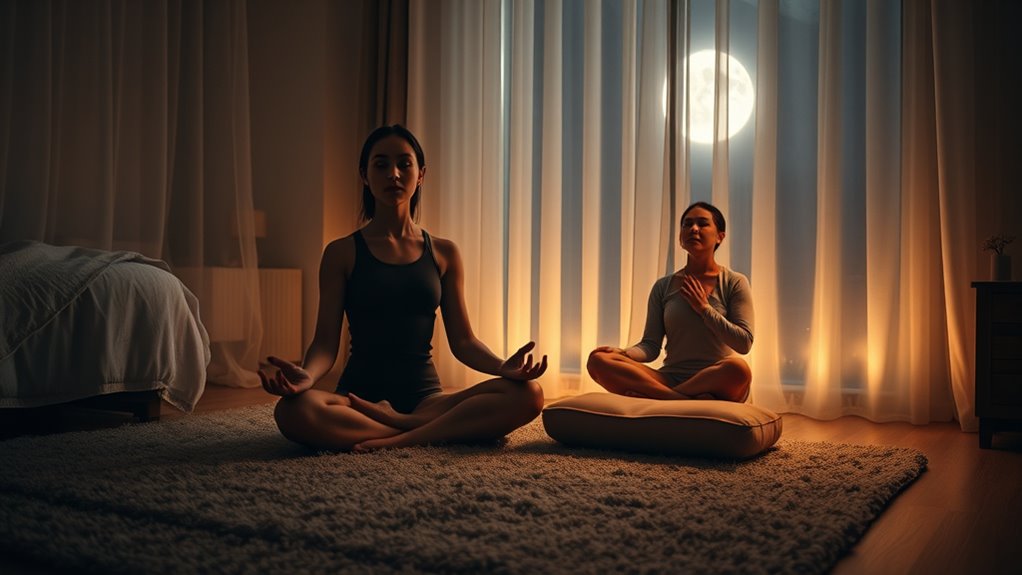 breathwork eases nighttime tension
