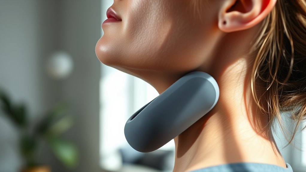 chin exercises and support