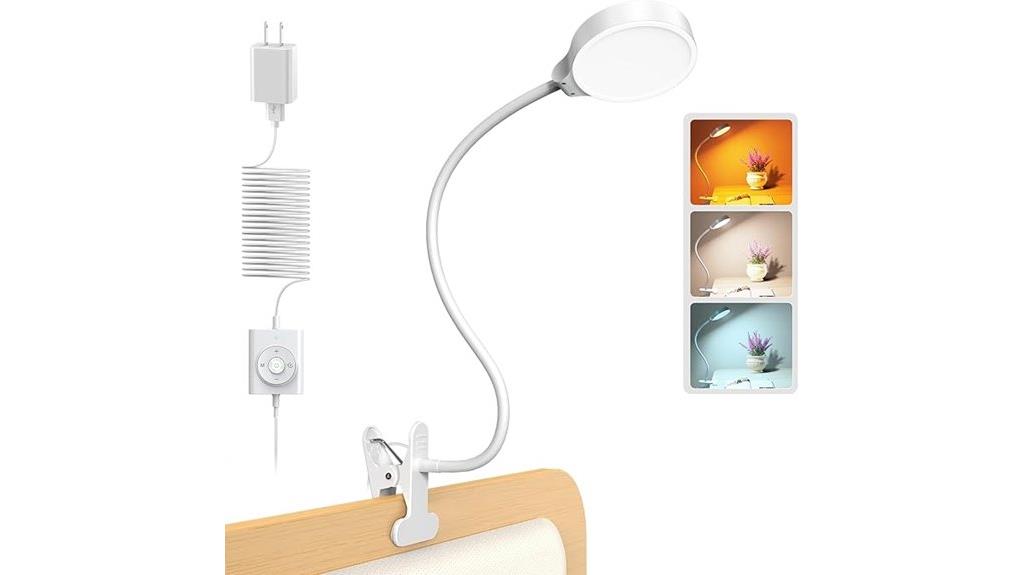 clip on led reading light