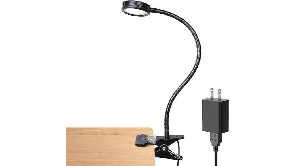 clip on reading desk lamp