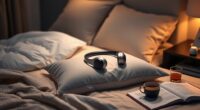 comfortable flat speaker sleep headphones