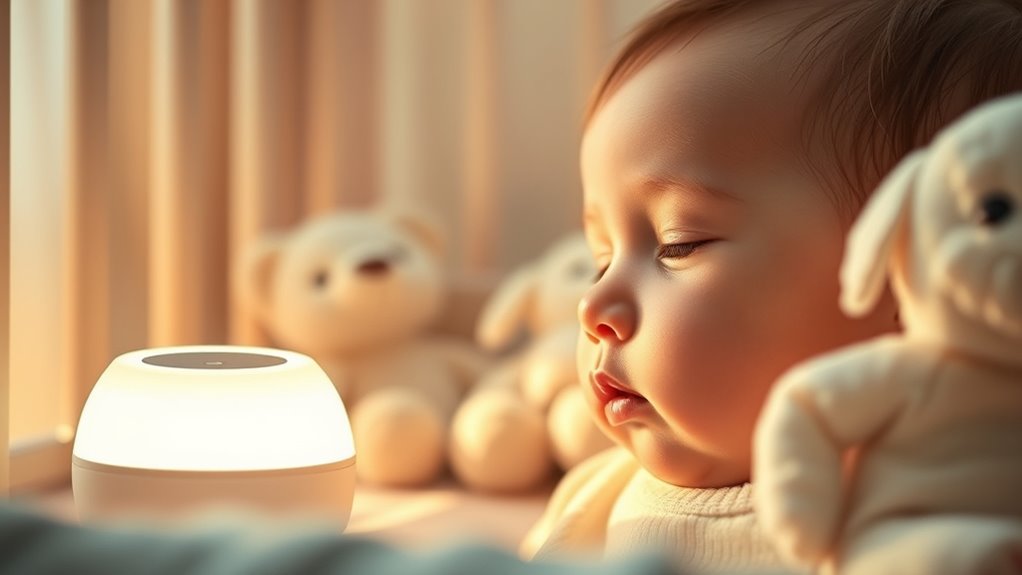 consistent gentle noise timing