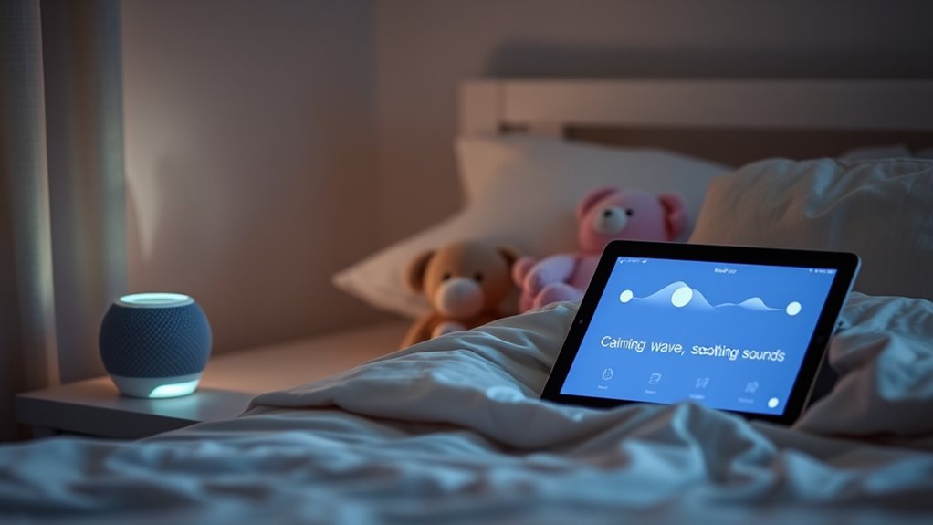 consistent soothing sleep cues