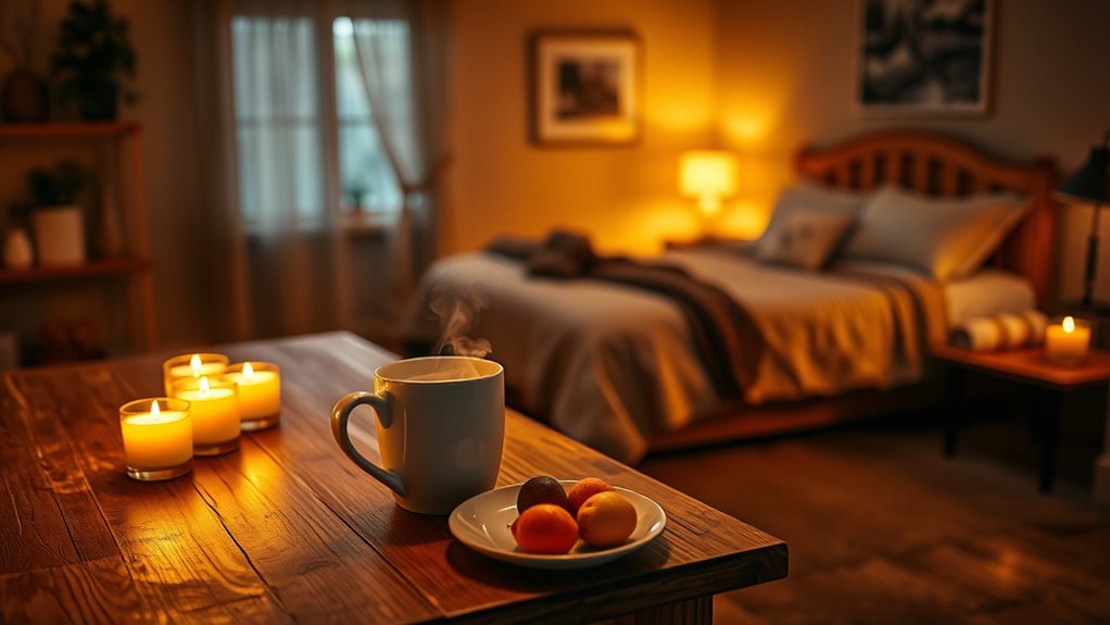 create calming safe environment