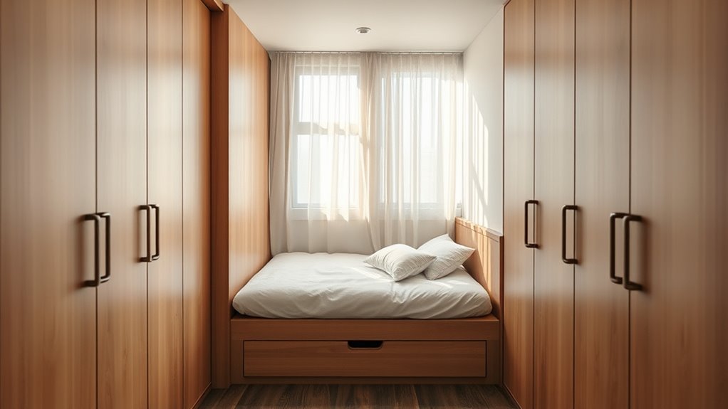 creating private open plan spaces