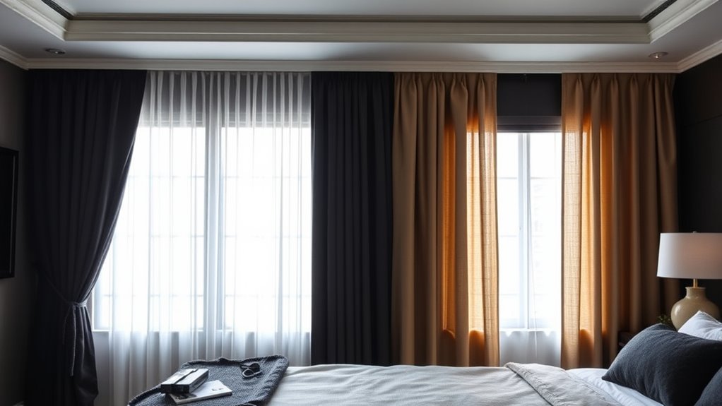 curtain textures and colors