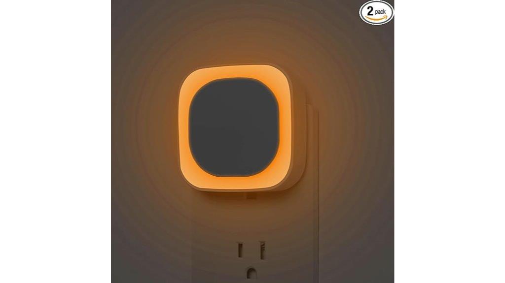 double amber night lights