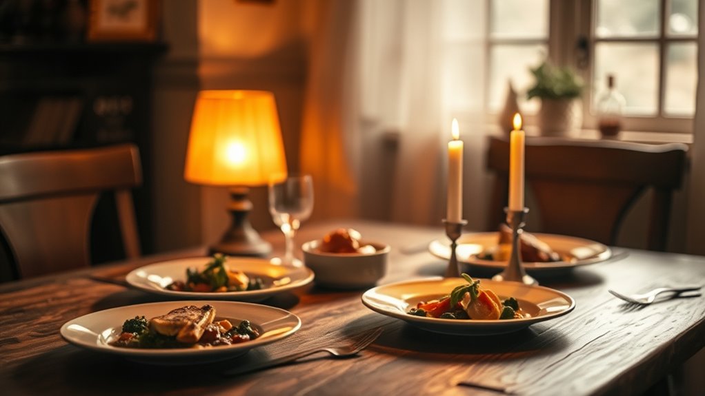 eat more relaxed lighting