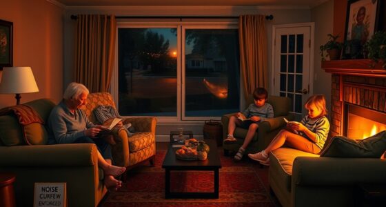 enforce family noise restrictions