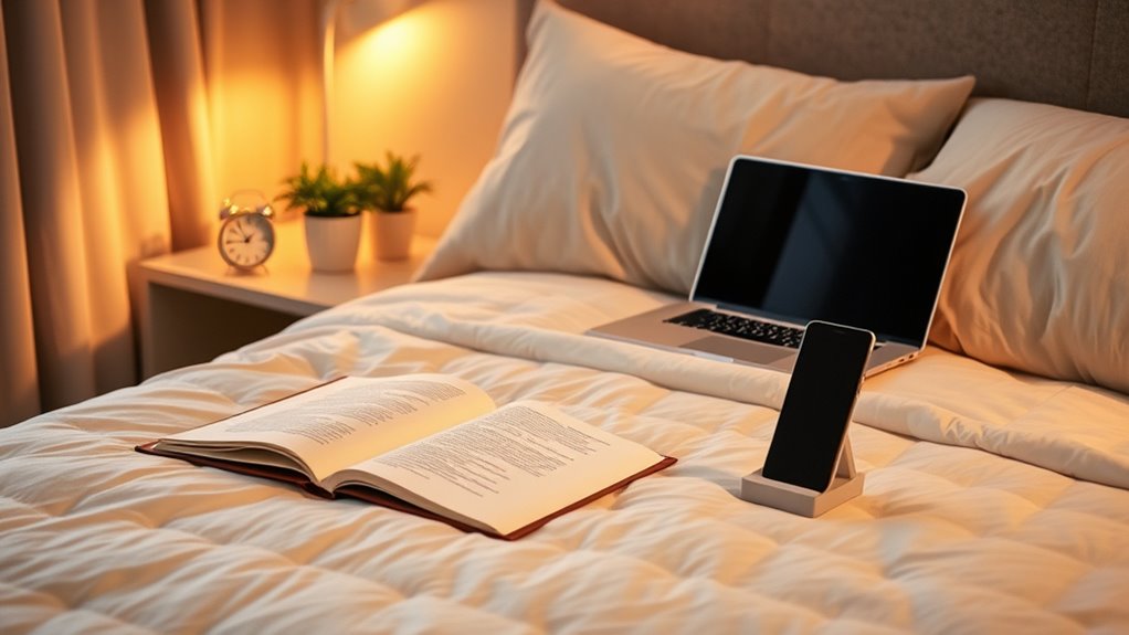 establish relaxing bedtime rituals