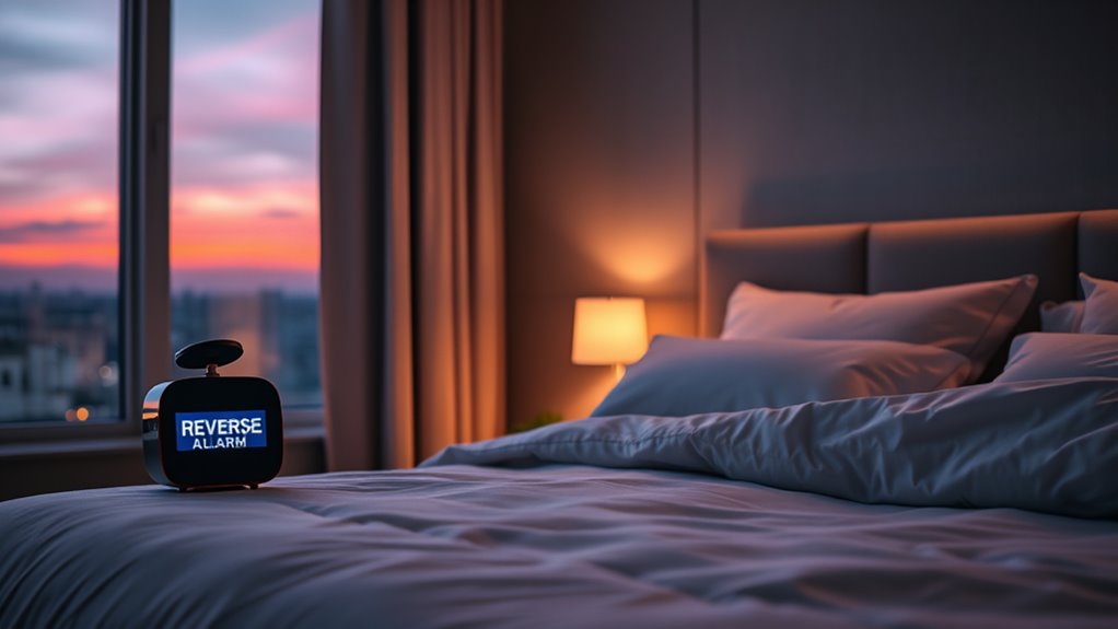 gentle bedtime transition cue