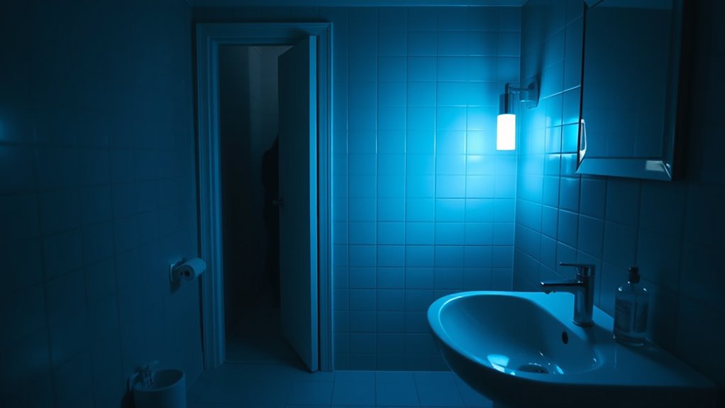 gentle strategic night lighting