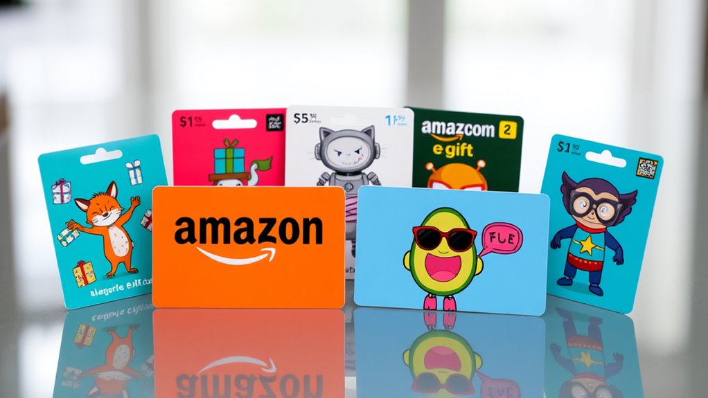 humorous amazon gift cards