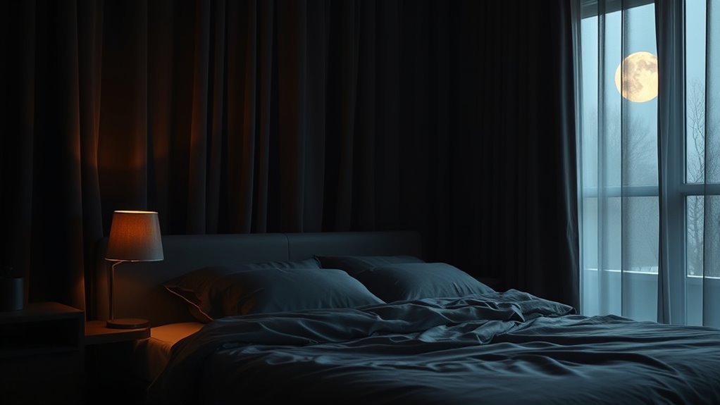 ideal bedroom darkness level