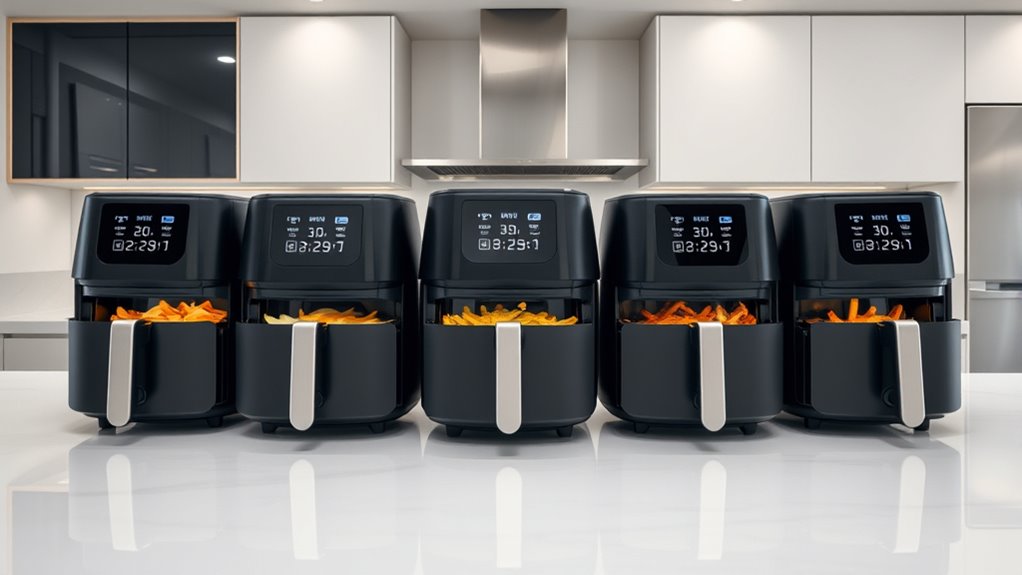 large family air fryers