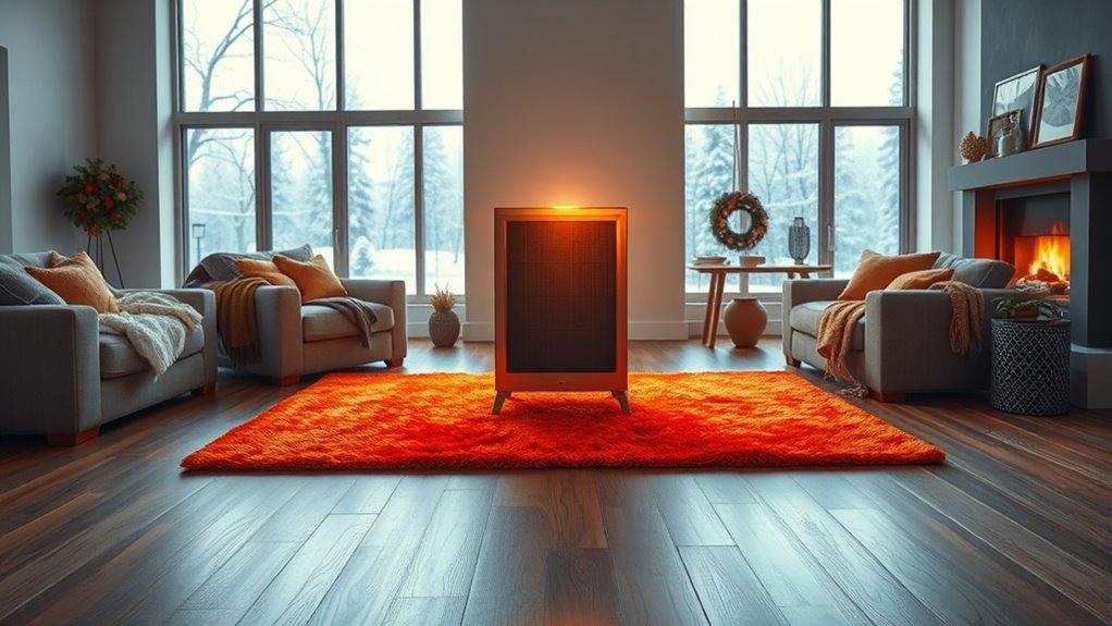 large room heating considerations