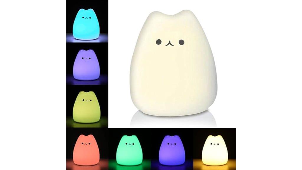 led cat night light