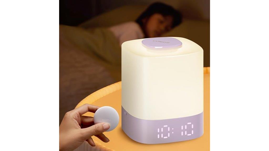 led nursery night clock
