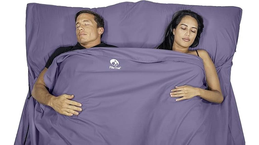 lightweight camping sleeping liner