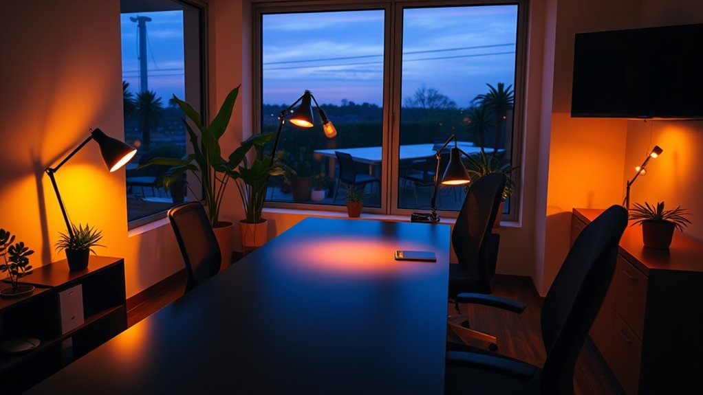 limit blue light exposure