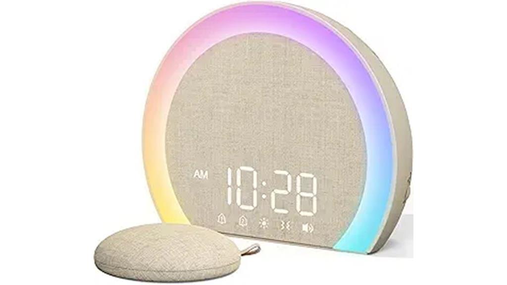 loud alarm with shaker