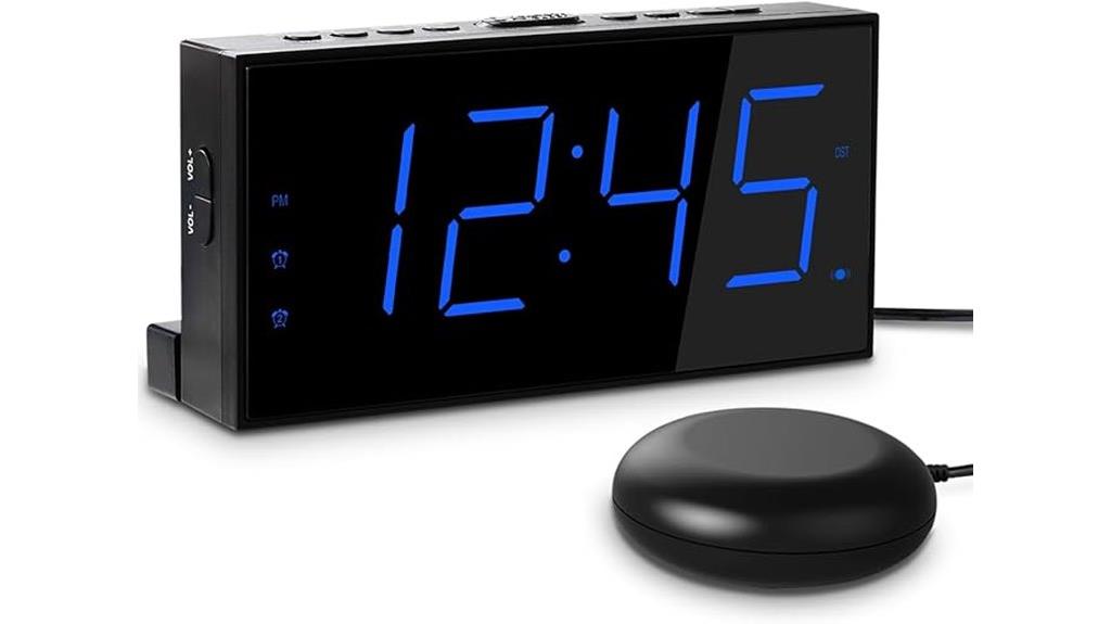 loud vibrating alarm clock