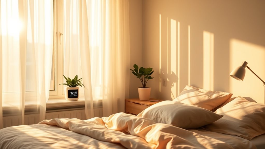 maximize natural morning light