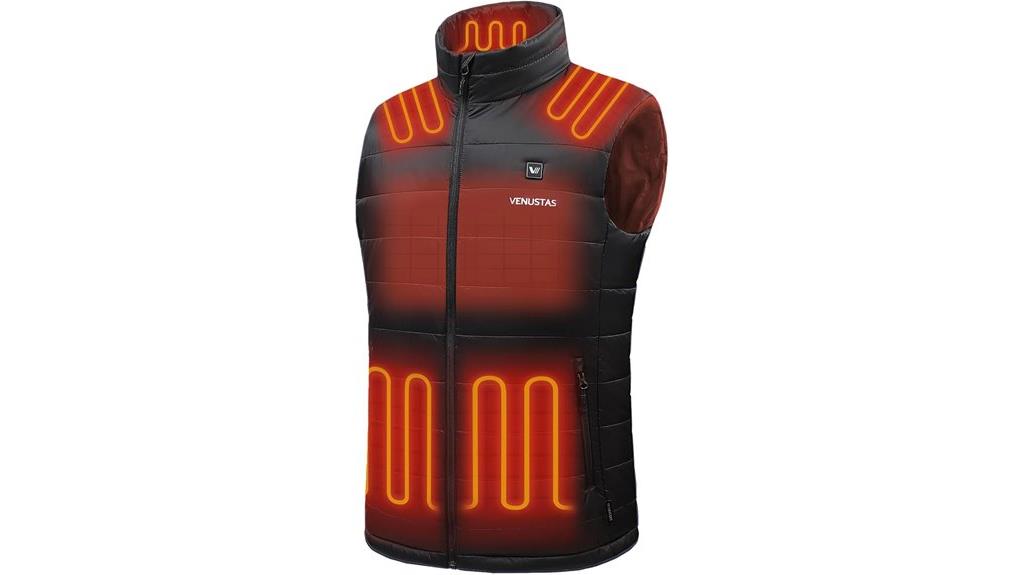 men s heated lightweight vest