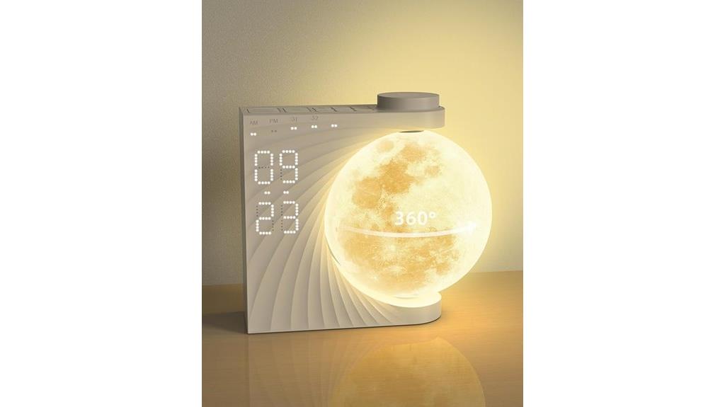 moon lamp sunrise alarm