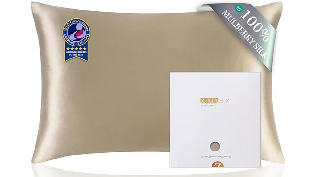 mulberry silk queen pillow