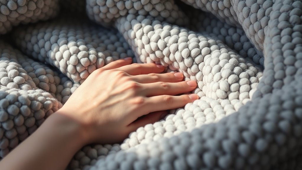 neural calming tactile stimulation