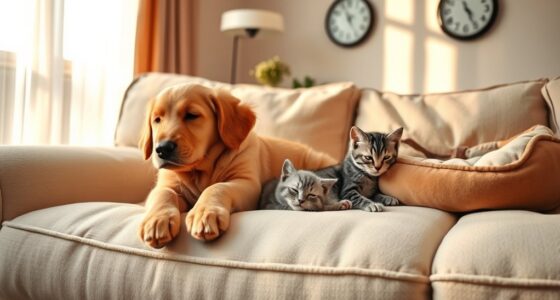 new pet consistent sleep