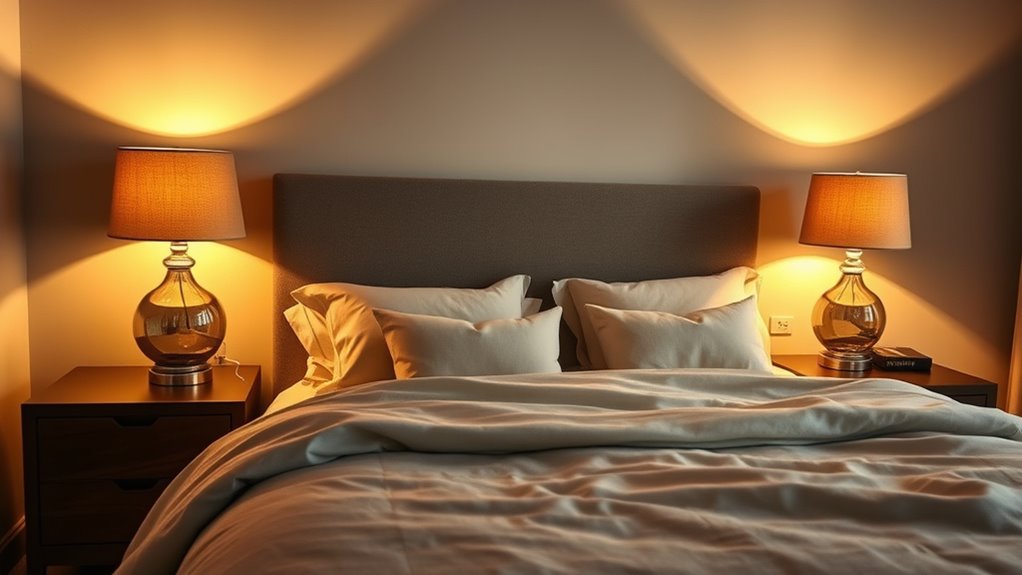 optimize bedroom lighting choices