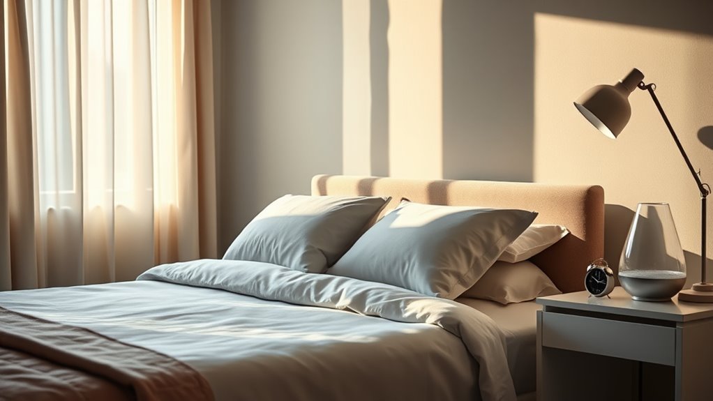 optimize sleep environment and routine